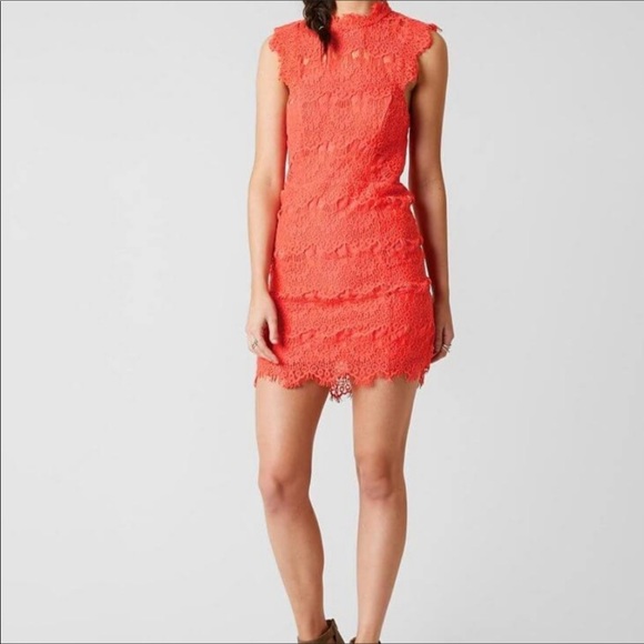 lace dream bodycon dress